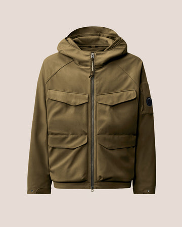 cp shell padded hooded 21CMOW004A 006097A 683 IVY GREEN CP COMPANY 