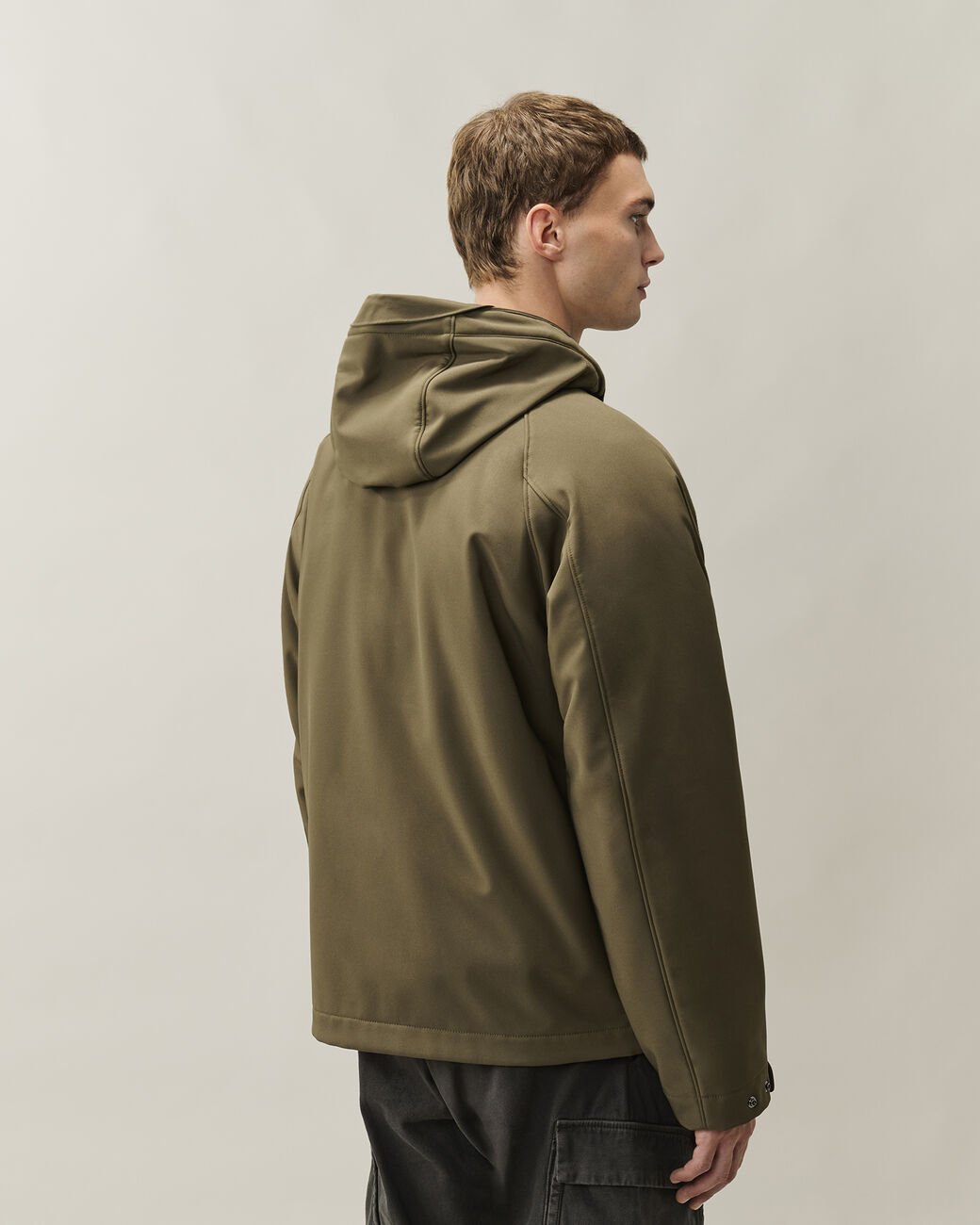 cp shell padded hooded 21CMOW004A 006097A 683 IVY GREEN CP COMPANY 