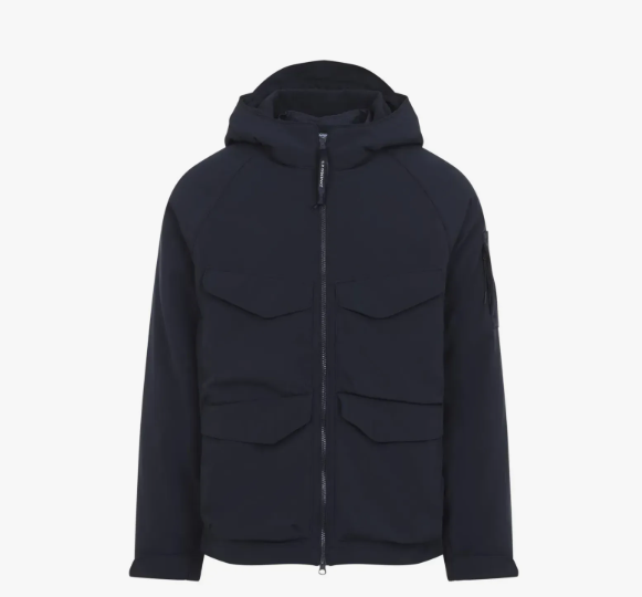cp shell padded hooded 21CMOW004A 006097A 888 TOTAL ECLIPSE CP COMPANY 