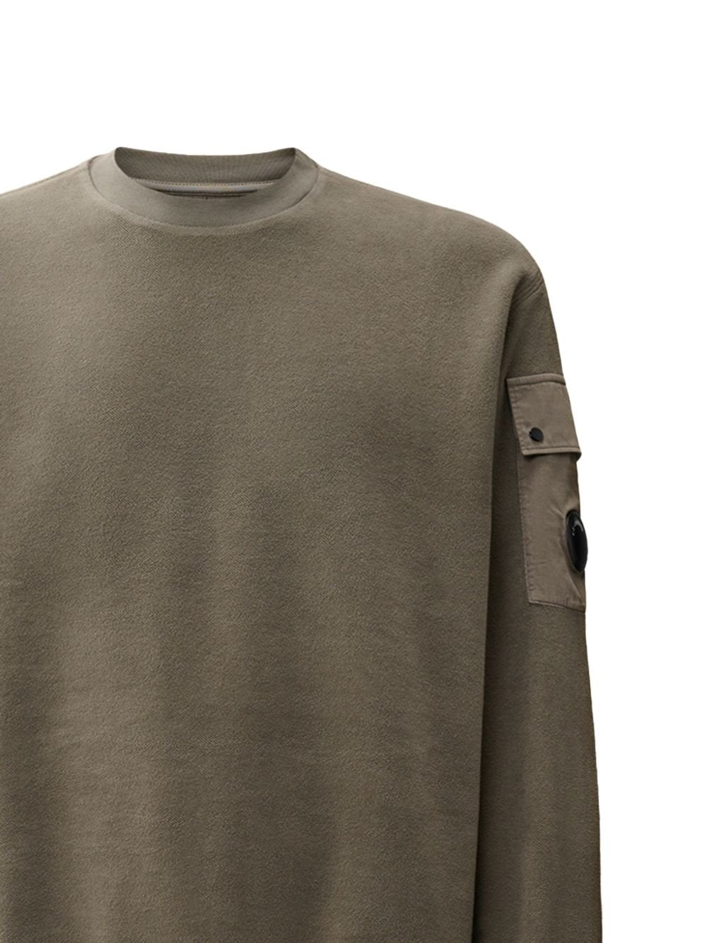 felpa girocollo con dettaglio manica 21CMSS192A 006614G 356 FALLEN ROCK CP COMPANY 