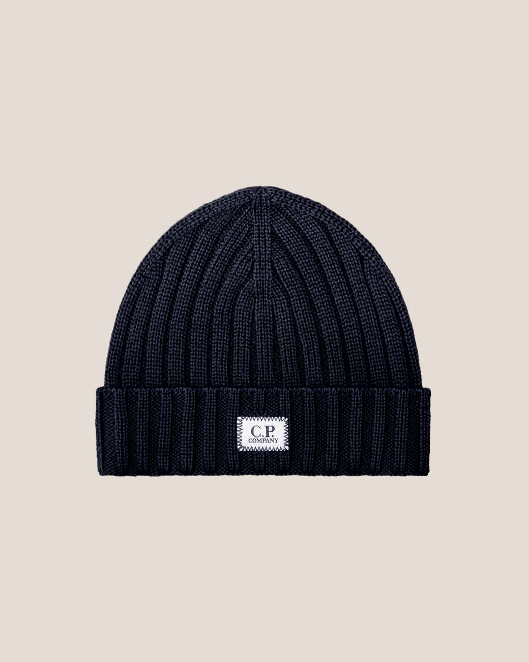 cappello lens beanie RFCMAC738A 005509A 999 BLACK CP COMPANY 