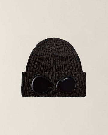 cappello coggle beanie RFCMAC742A 0005509A 999 BLACK CP COMPANY 