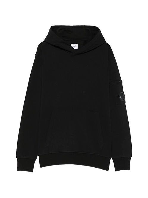 felpa con cappuccio e lente iconica COF00YLCA76 60100 CP COMPANY KIDS 