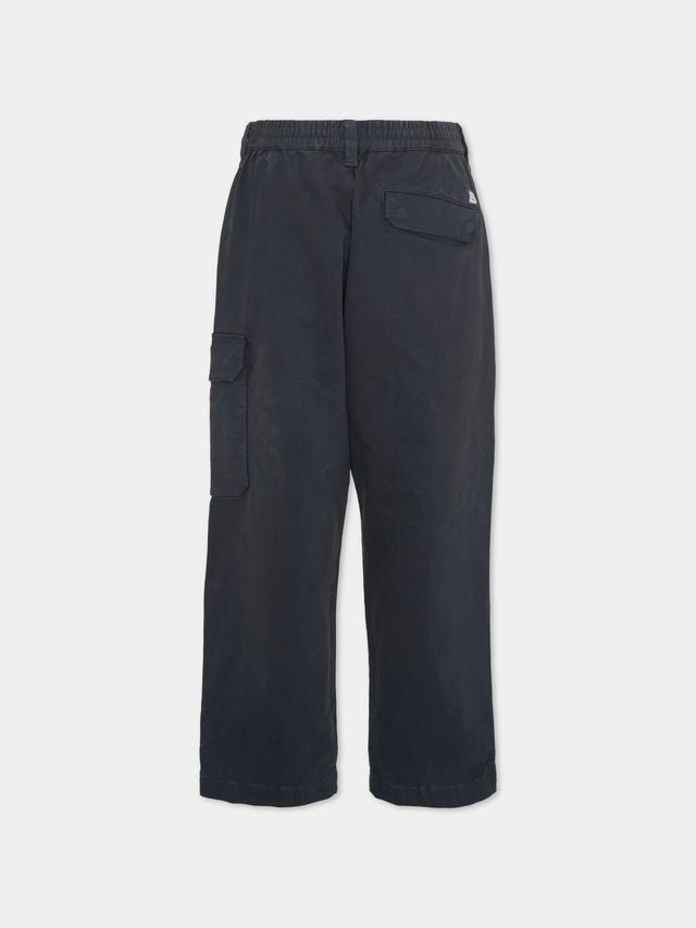 Pantalone cargo con lente CUP01ELRC06 41150 CP COMPANY KIDS 