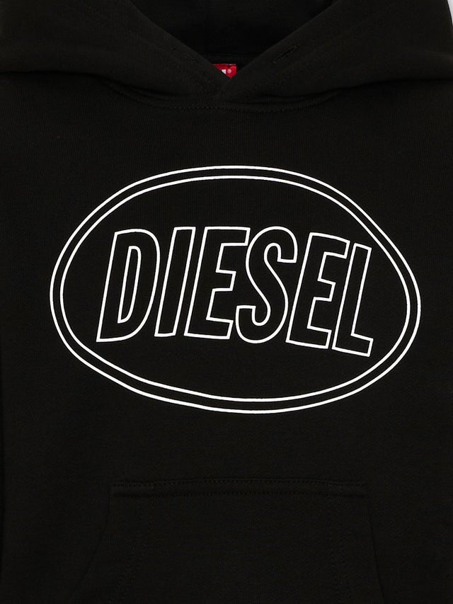 felpa logo con cappuccio J02612 0GEAD K900 DIESEL 
