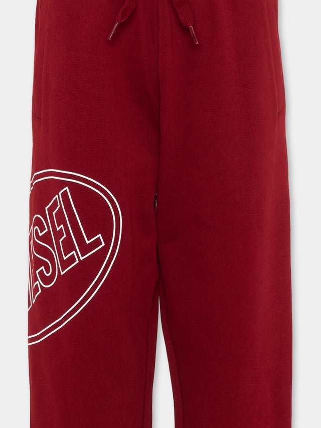 pantalone in cotone garzato J02661 0GEAD K440 DIESEL 