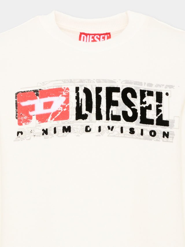 felpa con logo J02973 KYAVF K141 DIESEL 