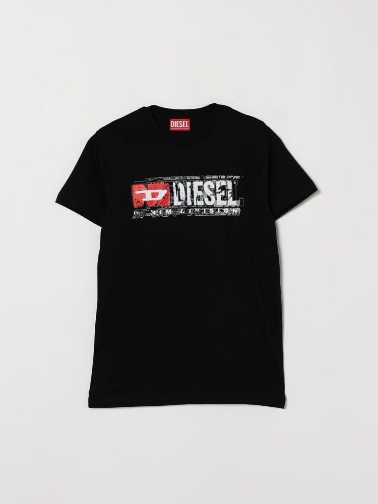t-shirt logo J02976 00YI9 K900 DIESEL 