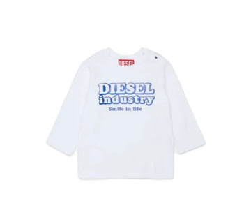 t-shirt con neonato diesel K00860 00YI9 K100 DIESEL 