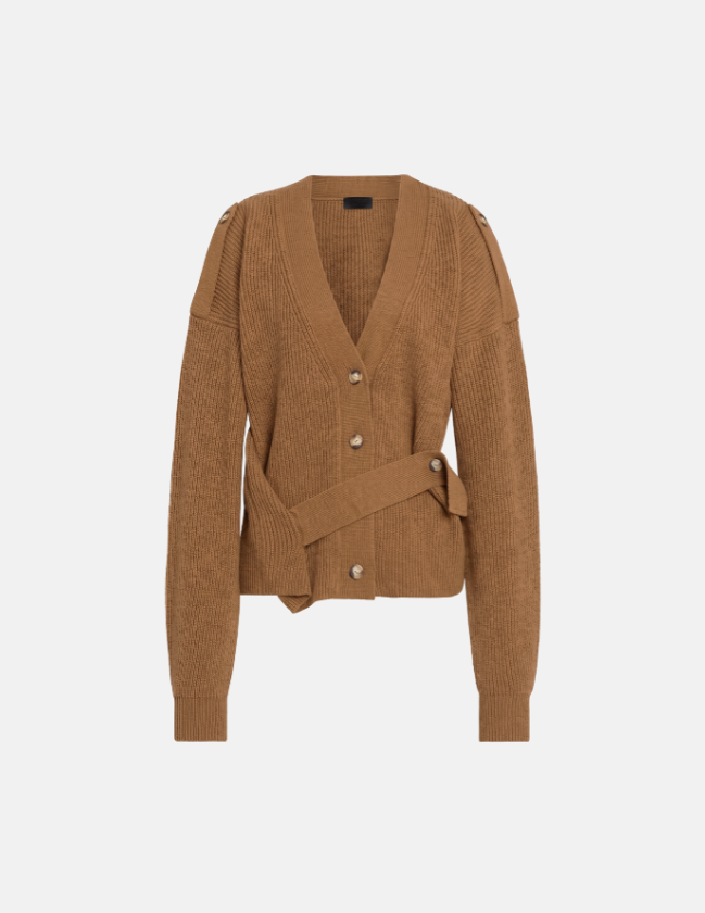 cardigan regular in costa inglese DT455M00988D002 728 DONDUP 