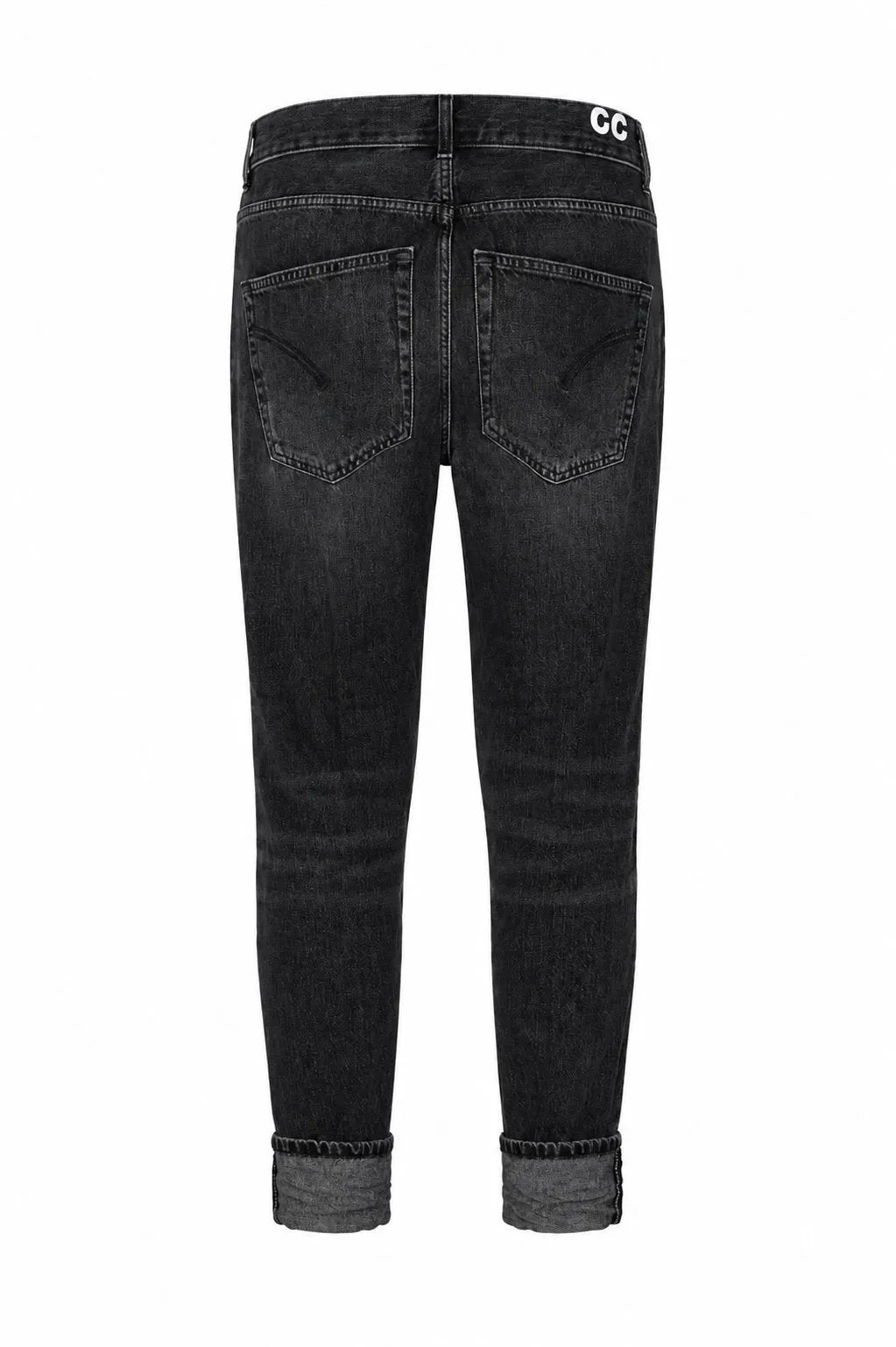 jeans paco con schiariture PACOUP612DFH339UMX1 999 DONDUP 