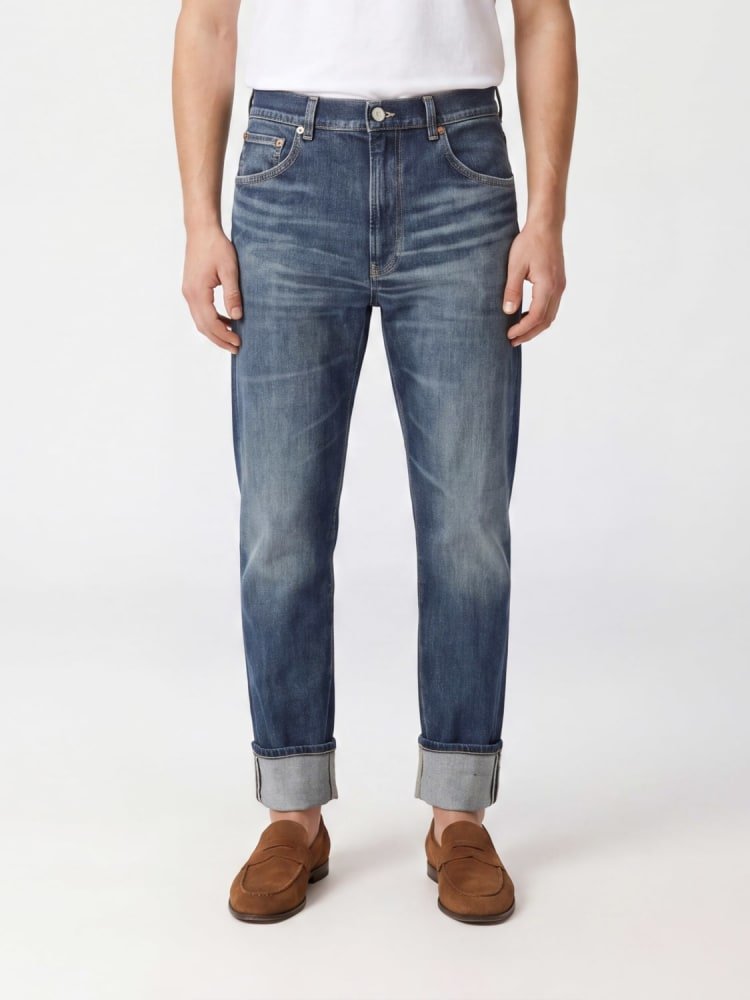 jeans in denim paco PACOUP612DSK340UJ55 800 DONDUP 