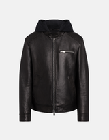 DONDUP giacca biker in pelle Nero