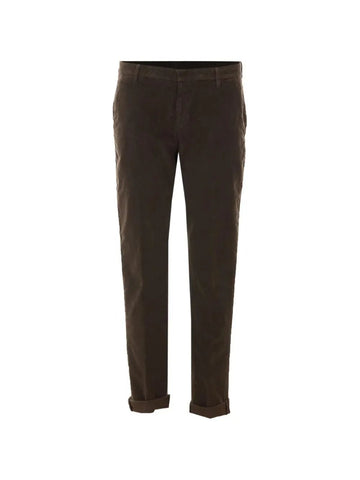 pantalone gaubert slim in velluto UP235VS0028UPT0 759 DONDUP 