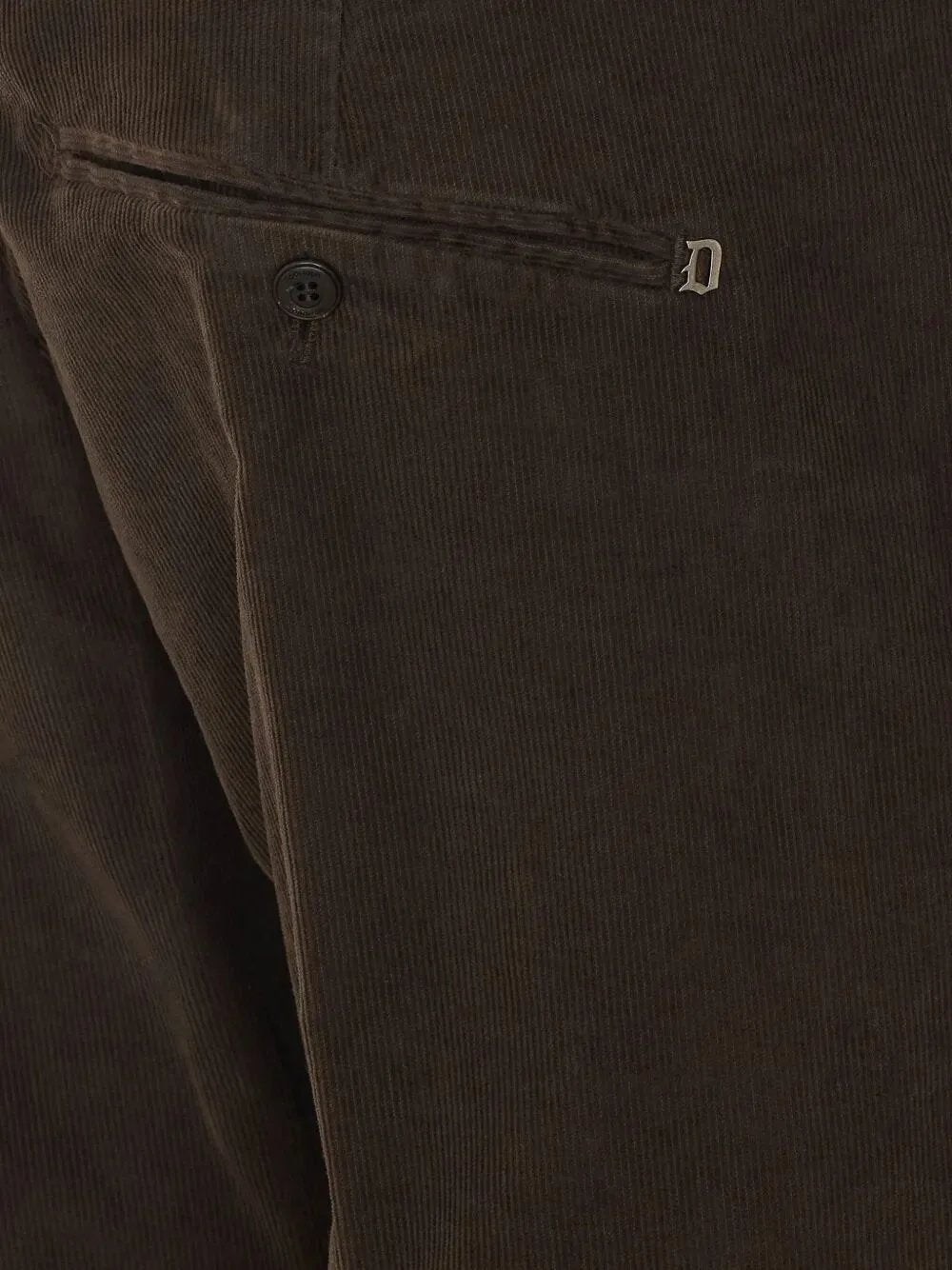 pantalone gaubert slim in velluto UP235VS0028UPT0 759 DONDUP 
