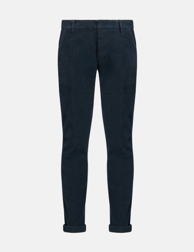 pantalone gaubert slim in velluto UP235VS0028UPT0 899 DONDUP 
