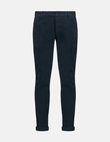 pantalone gaubert slim in velluto UP235VS0028UPT0 899 DONDUP 