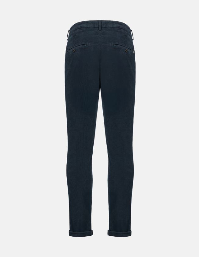 pantalone gaubert slim in velluto UP235VS0028UPT0 899 DONDUP 