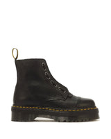 DR. MARTENS stivaletto in pelle lavorata sinclair Black
