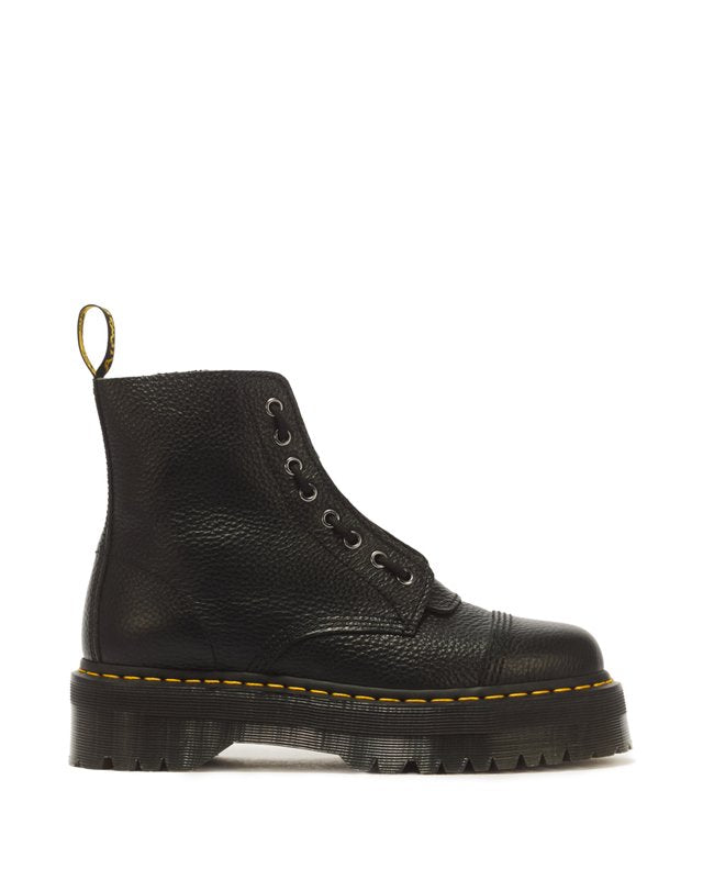 stivaletto in pelle lavorata sinclair SINCLAIR BLACK DR. MARTENS 