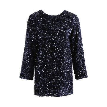 abito in pailettes con fiocco dietro EFAB701 TV093 4002 ELISABETTA FRANCHI 