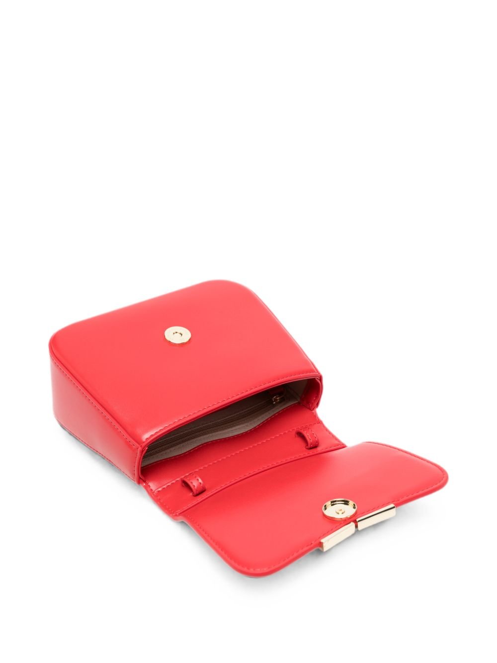 borsa in ecopelle con patta e logo EFBO118 TV025 3028 ELISABETTA FRANCHI 