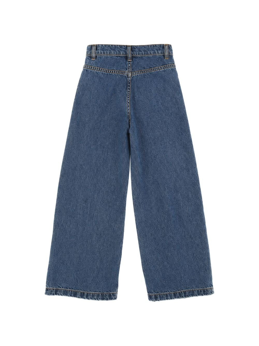 jeans in denim con logo EFPA325 DF011 4039 ELISABETTA FRANCHI 