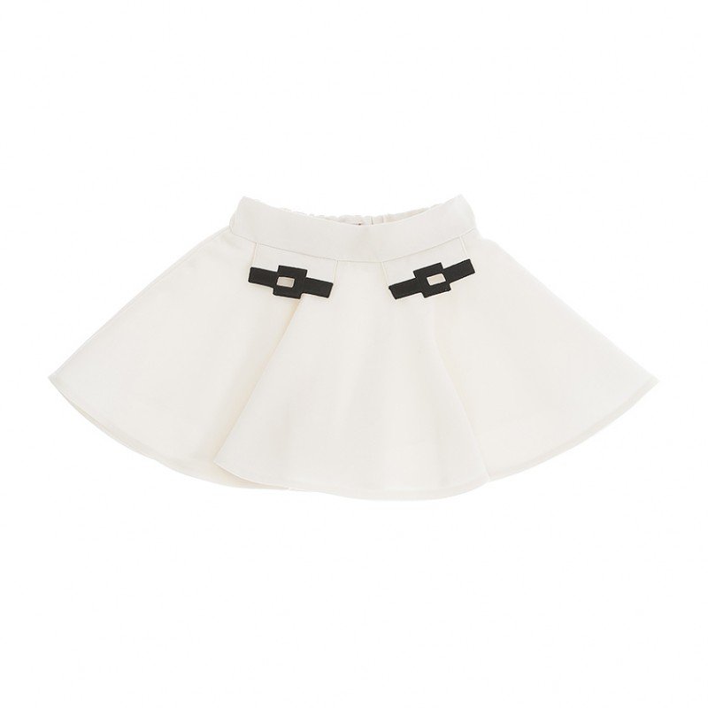 gonna in crepe con pattine EGGO064 GA022 0077 ELISABETTA FRANCHI 