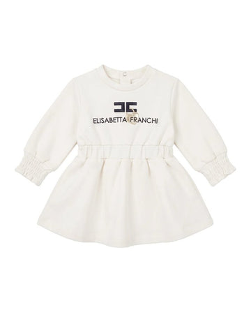 abito in felpa ricamo cuore ENAB081 FF002 0156 ELISABETTA FRANCHI 