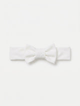 ELISABETTA FRANCHI fascia capelli con ricamo Bianco