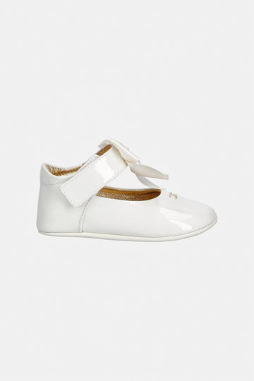 ballerina in pelle F0A3 E0610 MILK ELISABETTA FRANCHI 