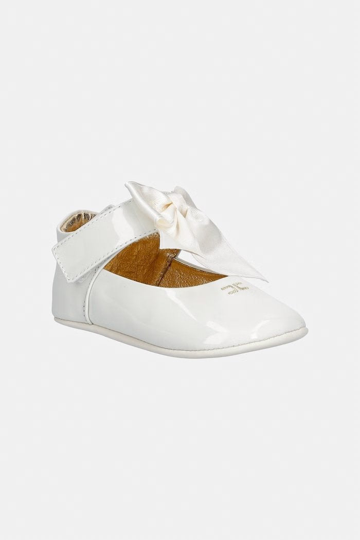 ballerina in pelle F0A3 E0610 MILK ELISABETTA FRANCHI 