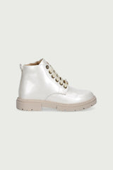 ELISABETTA FRANCHI stivaletto in pelle Milk