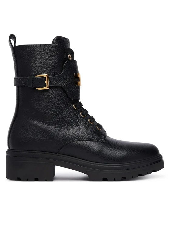 stivaletto in pelle F4A5 E0719 NERO ELISABETTA FRANCHI 