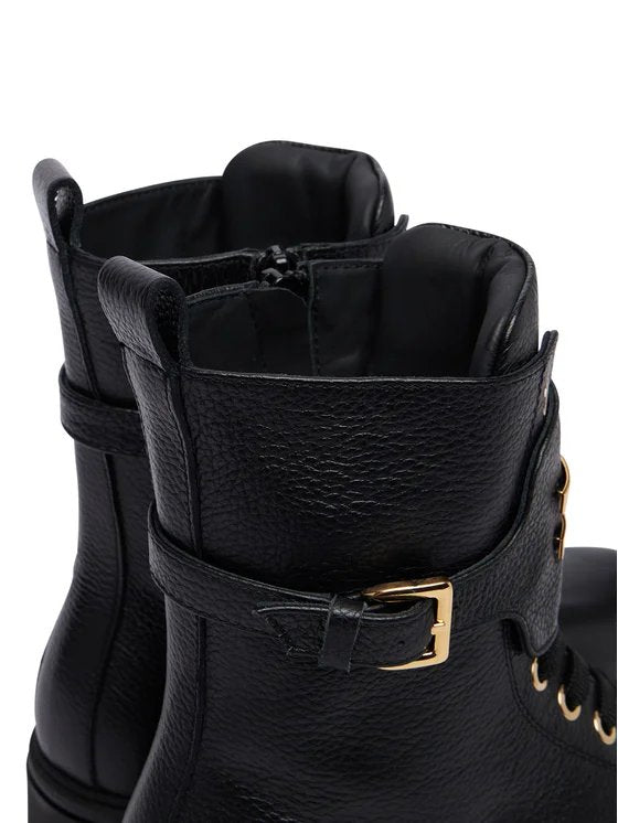 stivaletto in pelle F4A5 E0719 NERO ELISABETTA FRANCHI 