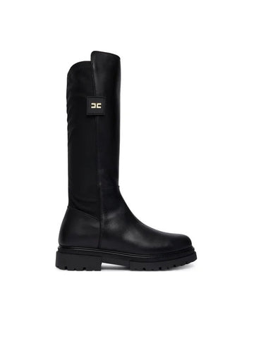 stivale al ginocchio F4A6 E0709 NERO ELISABETTA FRANCHI 