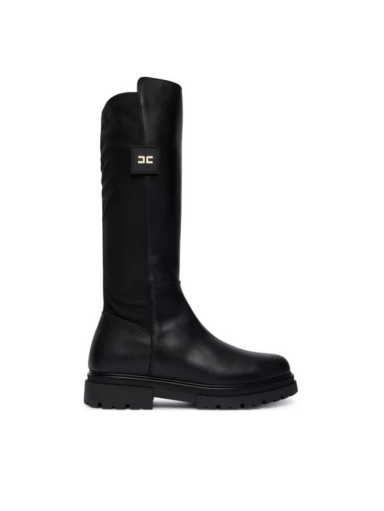 stivale al ginocchio F4A6 E0709 NERO ELISABETTA FRANCHI 