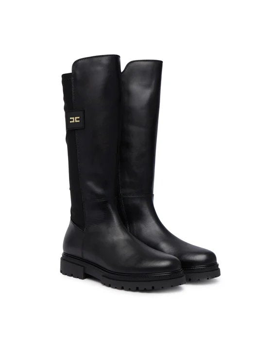 stivale al ginocchio F4A6 E0709 NERO ELISABETTA FRANCHI 