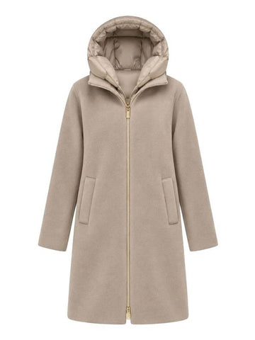 giubbino in panno soft con cappuccio EMMBACIO 002 EMME MARELLA 