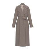 EMME MARELLA cappotto in jersey panno soft Tortora