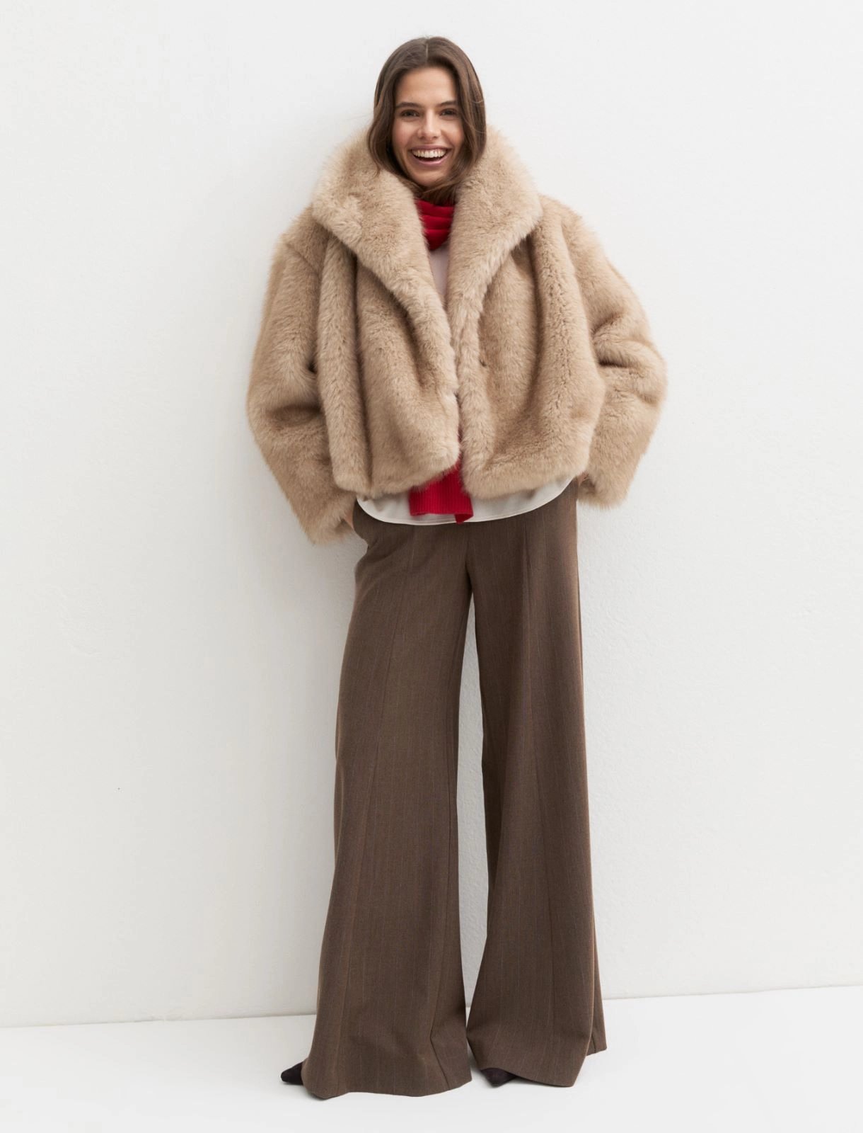 cappotto corto furry EMMEDITTA 001 EMME MARELLA 