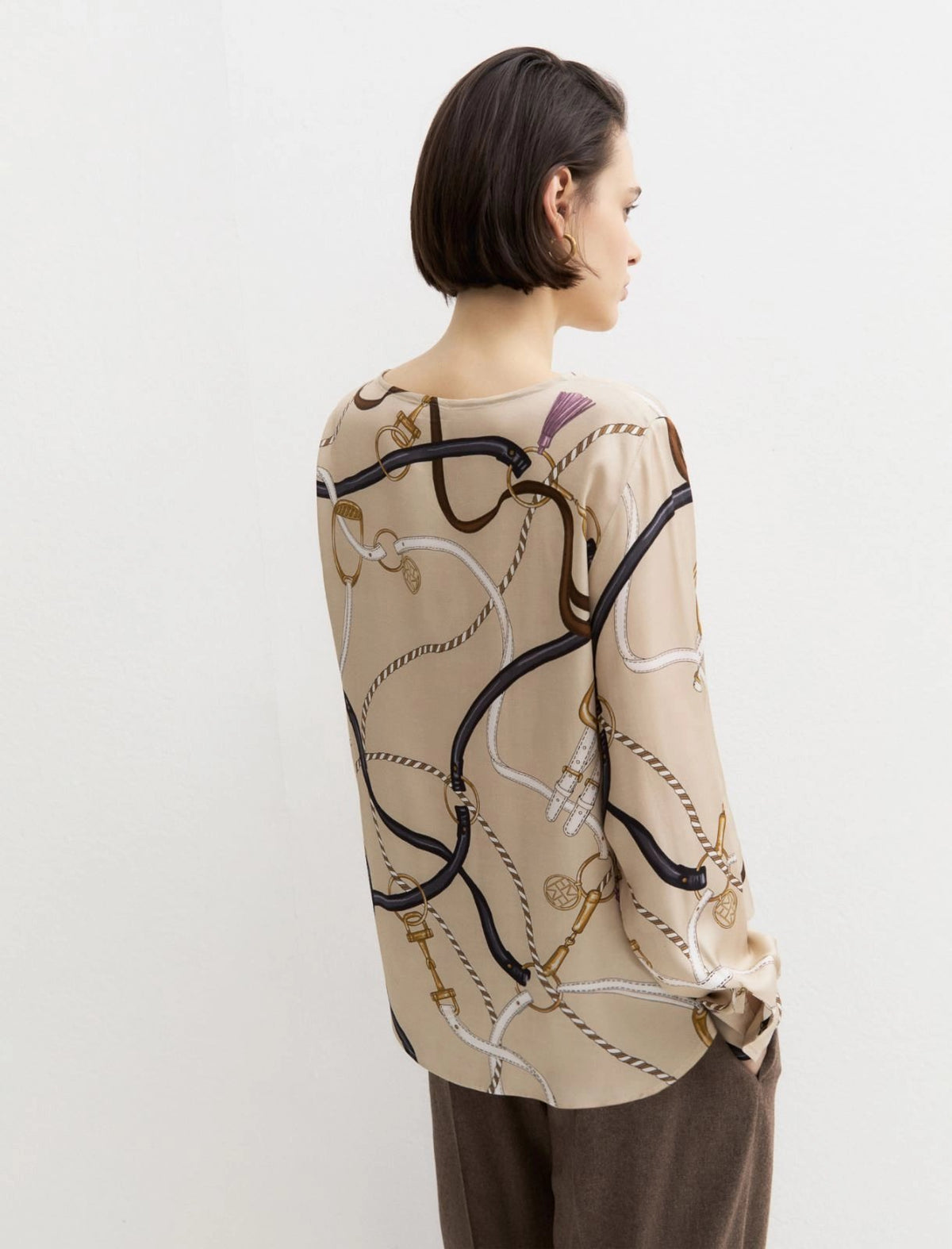 blusa con stampa EMMEFFETTO 006 EMME MARELLA 