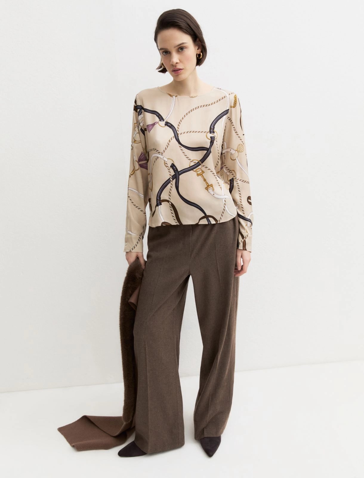 blusa con stampa EMMEFFETTO 006 EMME MARELLA 