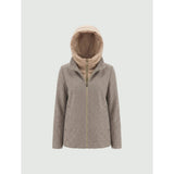 EMME MARELLA giubbino in panno imbottito Beige