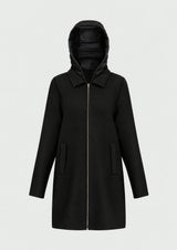 EMME MARELLA cappotto in double stretch Nero