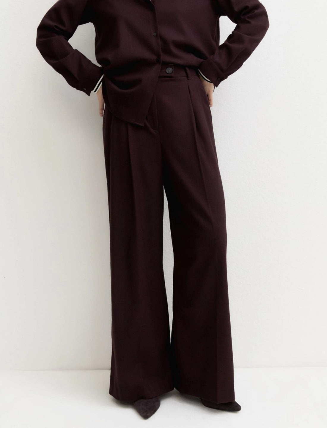 Pantalone wide leg EMMLEVA 004 EMME MARELLA 