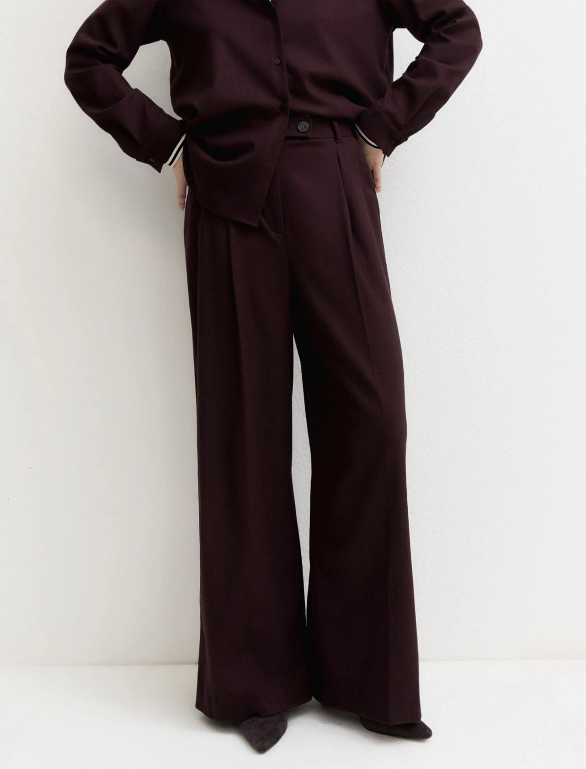 Pantalone wide leg EMMLEVA 004 EMME MARELLA 