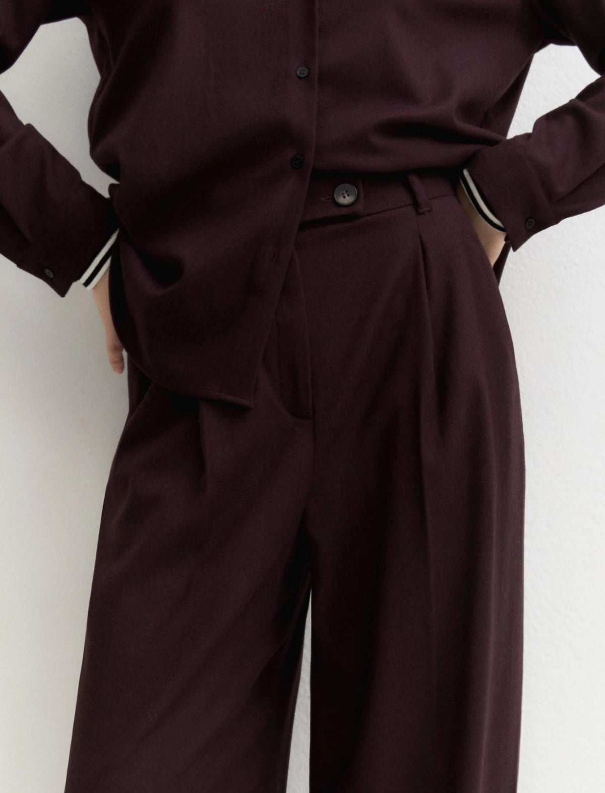 Pantalone wide leg EMMLEVA 004 EMME MARELLA 