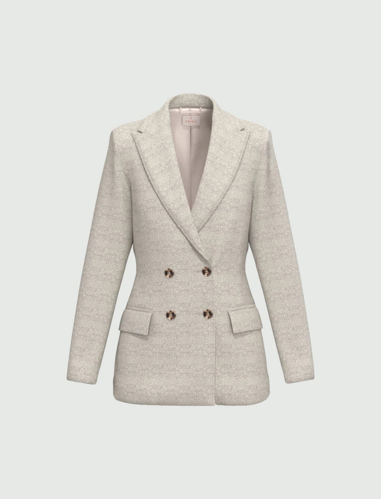 blazer doppiopetto in jersey EMMMATERIA 005 EMME MARELLA 