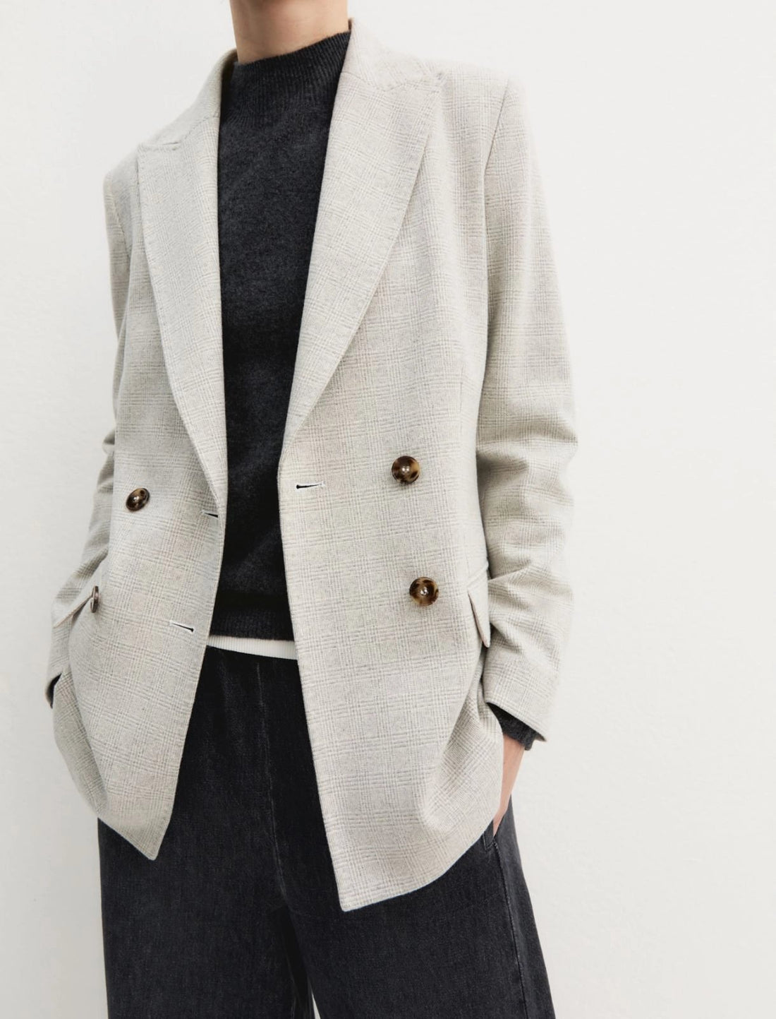 blazer doppiopetto in jersey EMMMATERIA 005 EMME MARELLA 